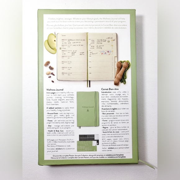 Moleskine Wellness Journal - NWT - Picture 3 of 6